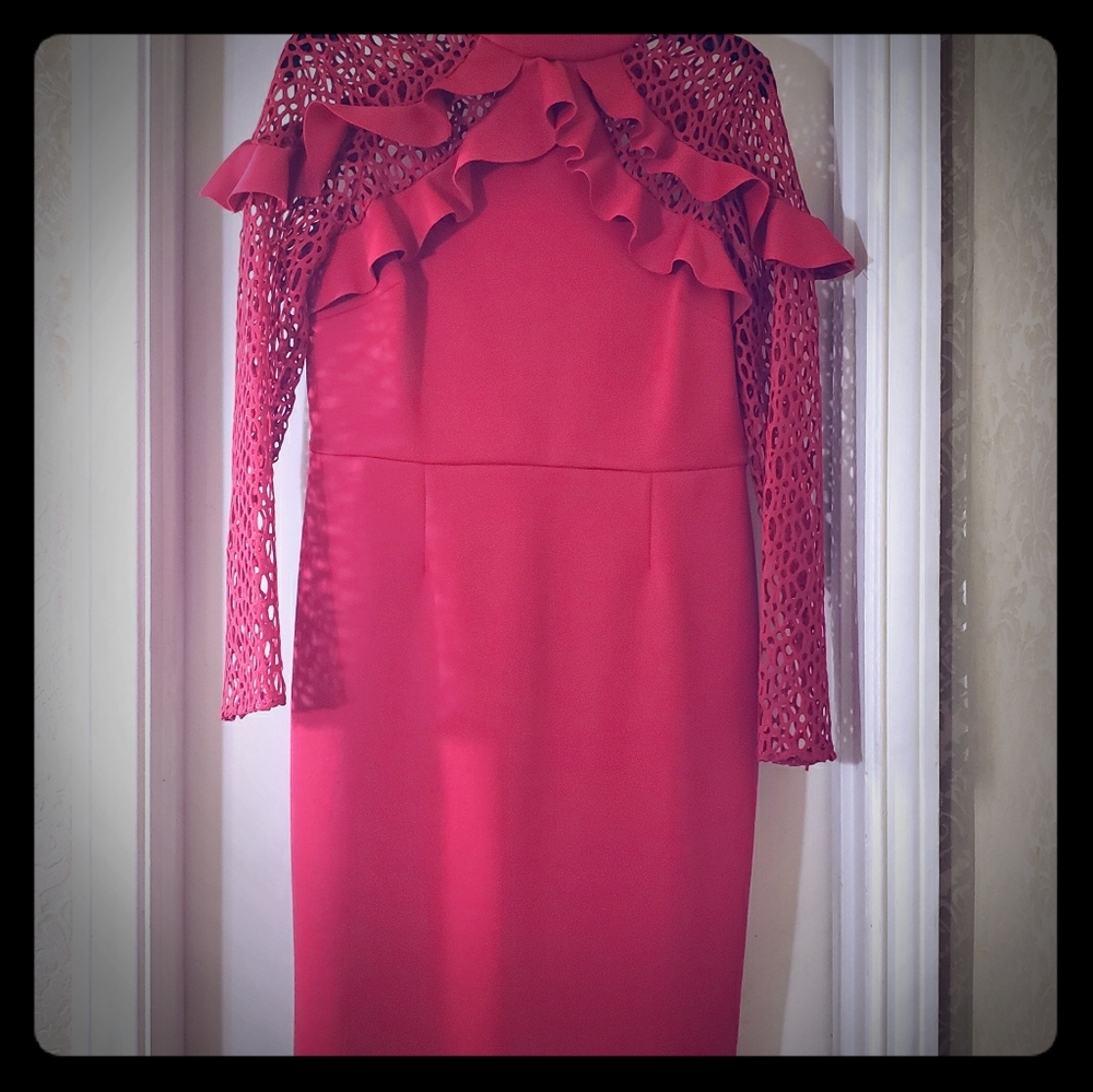 Red Midi Dress